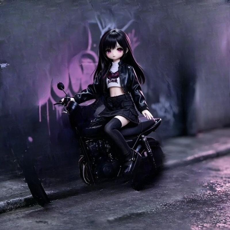 Leatherworking Items - 1/12 Scale BJD Sweet Cool Outfit