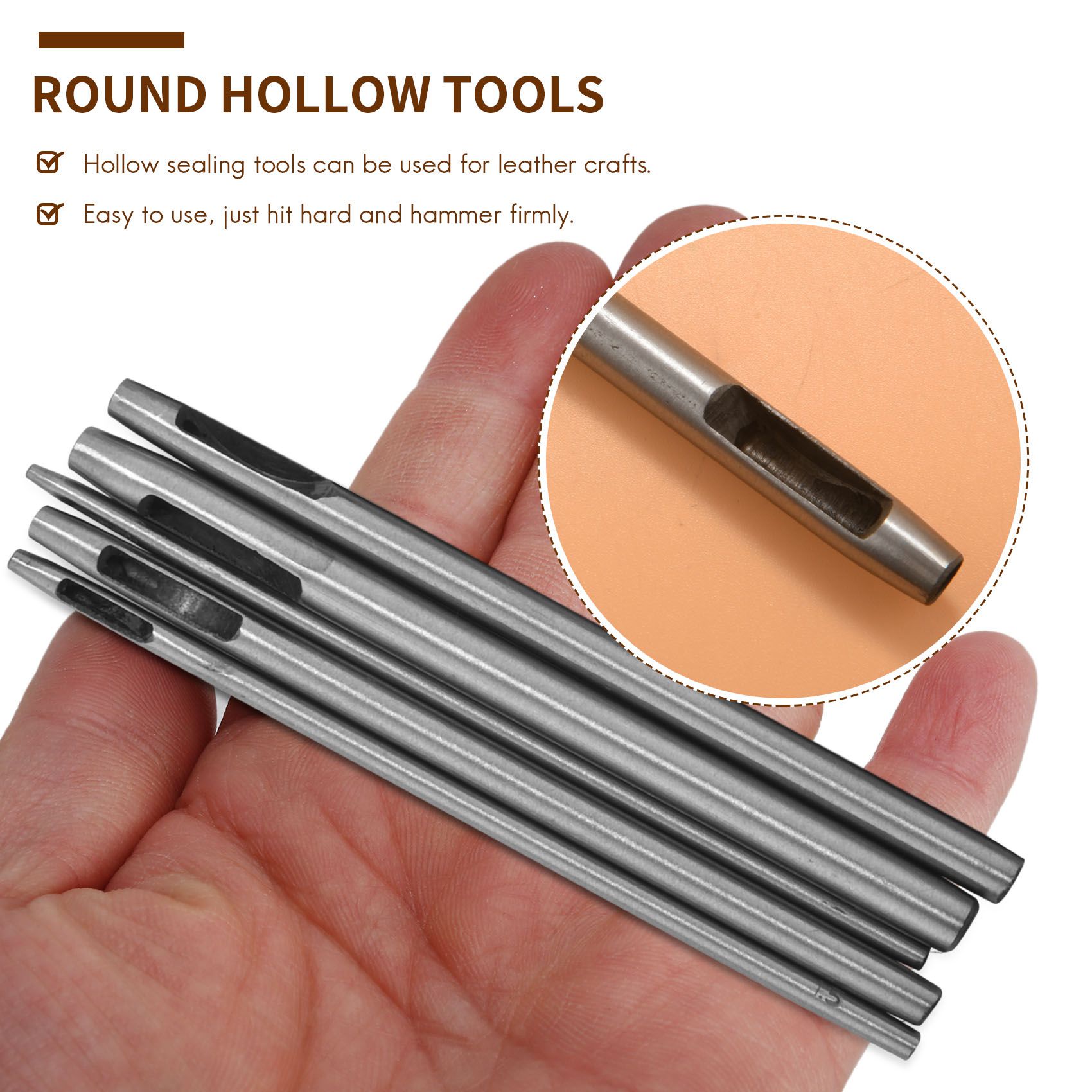 YWDZ-10 Pcs Leather Hole Punch - đánh giá và giá Leatherwork Hole Punch