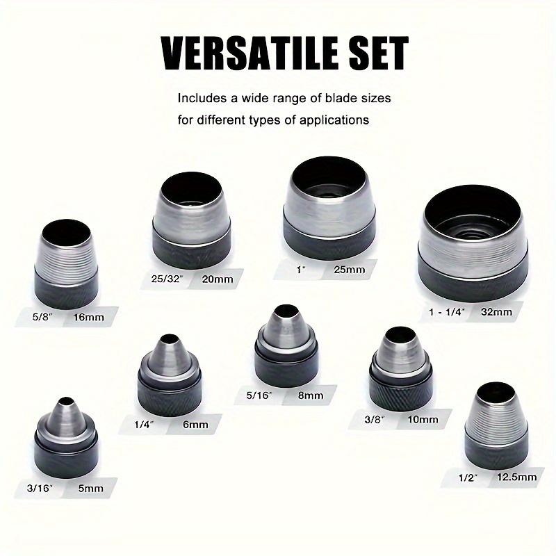 10Pcs Hollow Punch Set Heavy‑D - đánh giá và giá Leatherwork Hole Punch