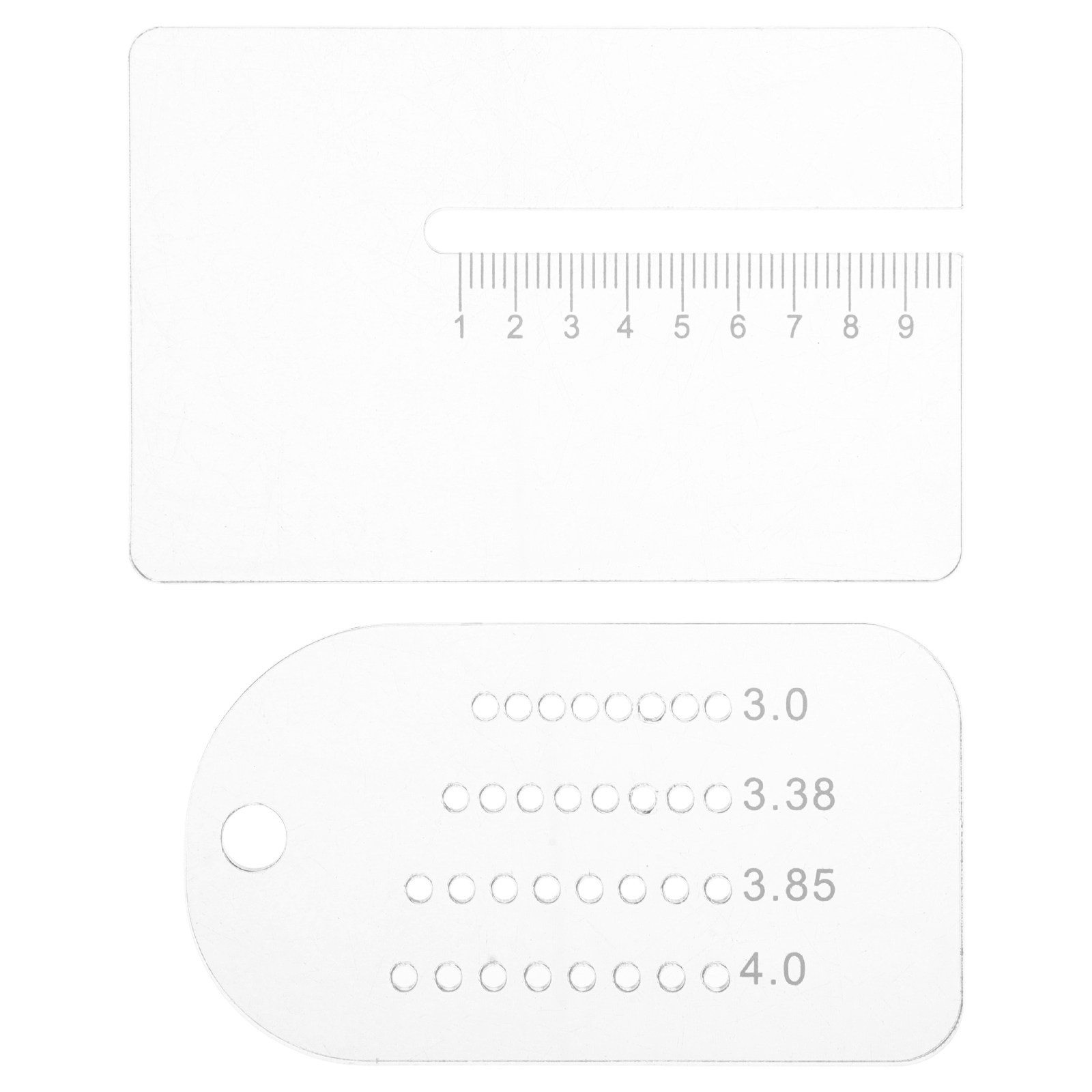 2Pcs Punch Guide Multifunction - đánh giá và giá Leatherwork Hole Punch