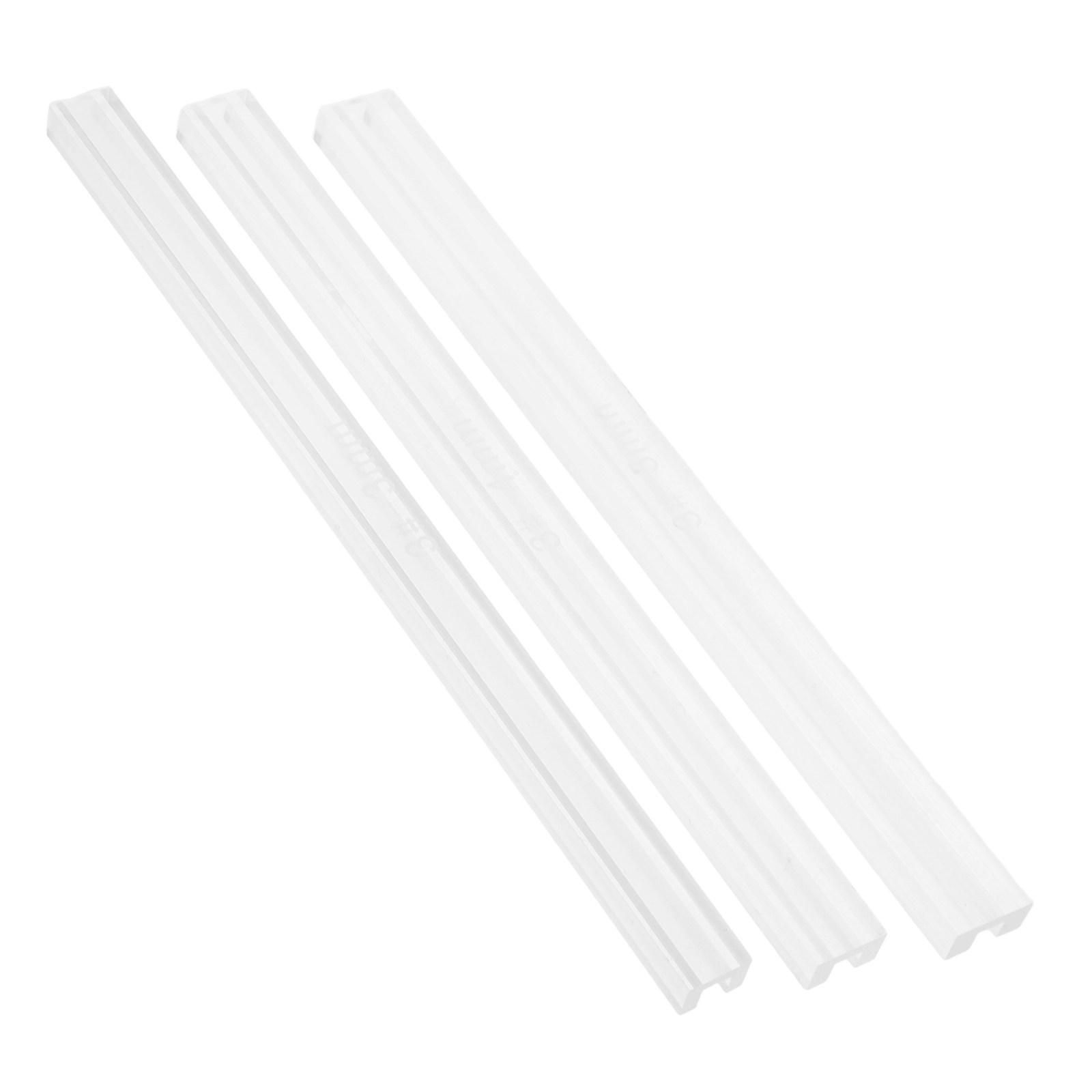 3Pcs DIY Zipper Glue Ruler Acr - đánh giá và giá Leatherworking Guide
