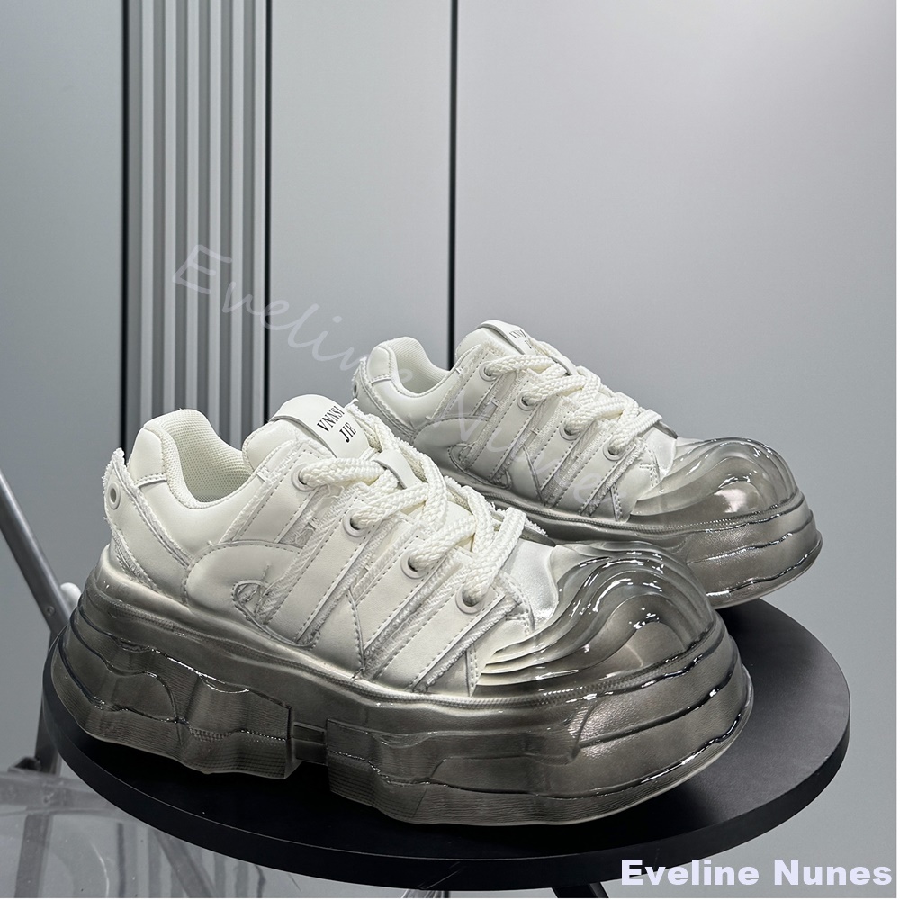 Thick-soled Chunky Sneakers Me - đánh giá và giá Unique Leather Work