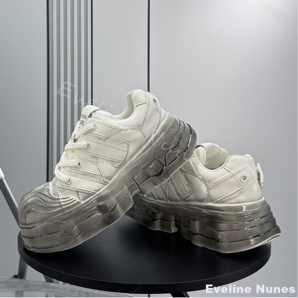 Thick-soled Chunky Sneakers Me - đánh giá và giá Unique Leather Work