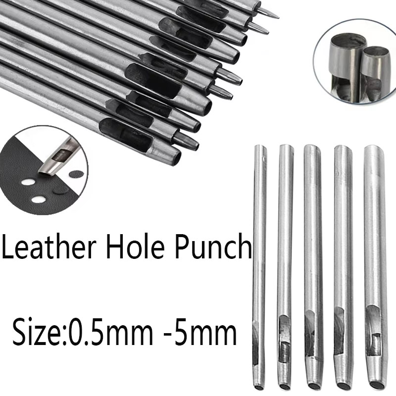 0.5-5mm Leather Hole Punch Too - đánh giá và giá Leatherwork Hole Punch