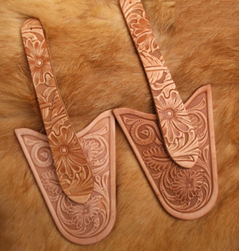 Tang dynasty flower Hand-work  - đánh giá và giá Unique Leather Work