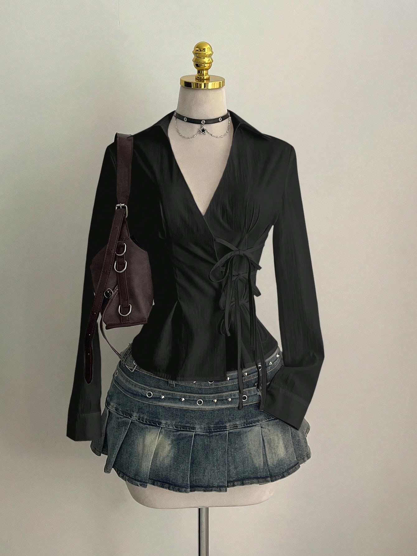 Harajuku Women's Shirt Unique  - đánh giá và giá Unique Leather Work