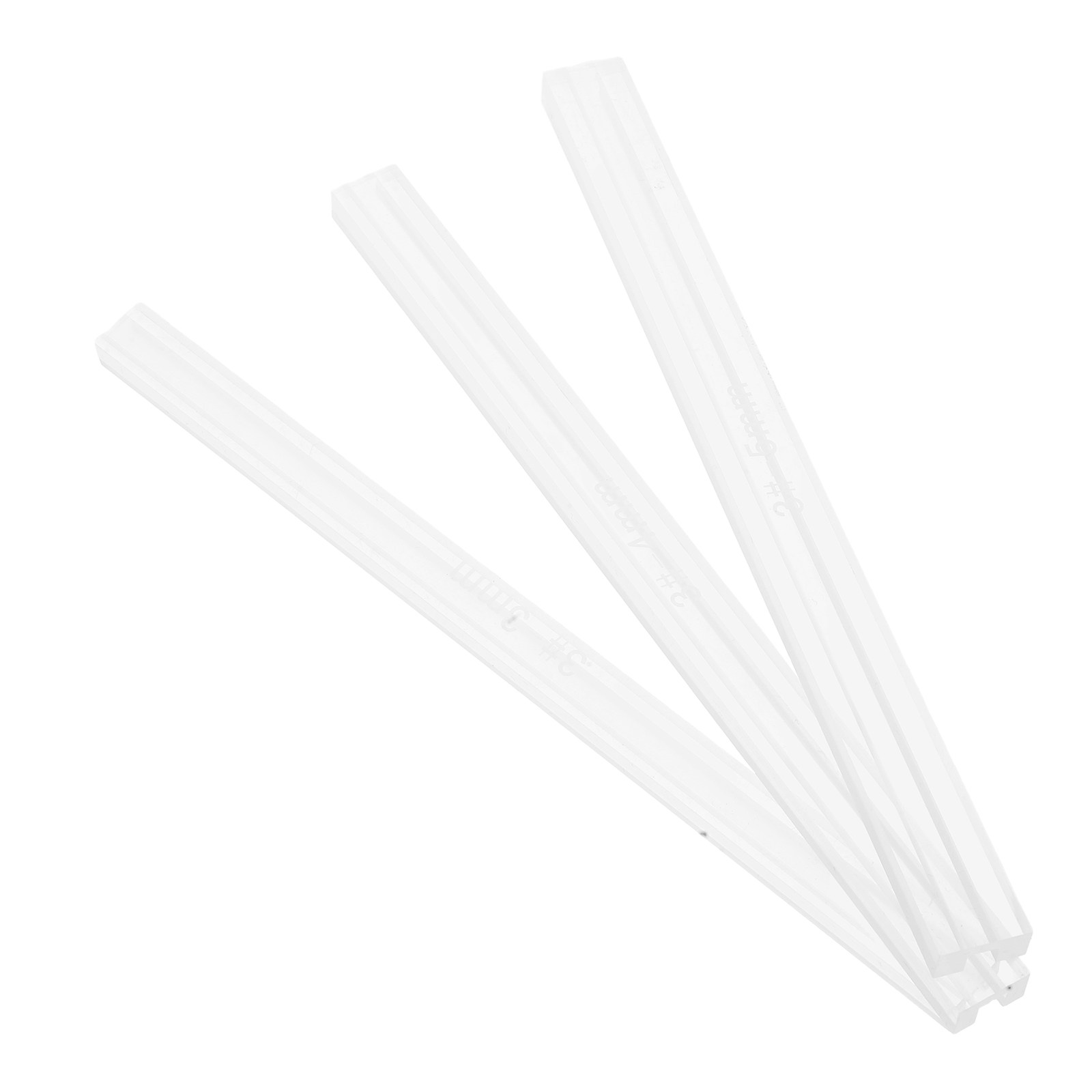 3Pcs Zipper Bonding Ruler Acry - đánh giá và giá Leatherworking Guide