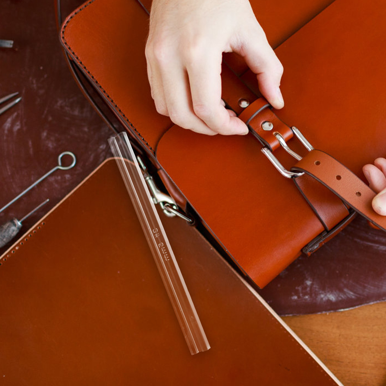 3Pcs Zipper Bonding Ruler Acry - đánh giá và giá Leatherworking Guide