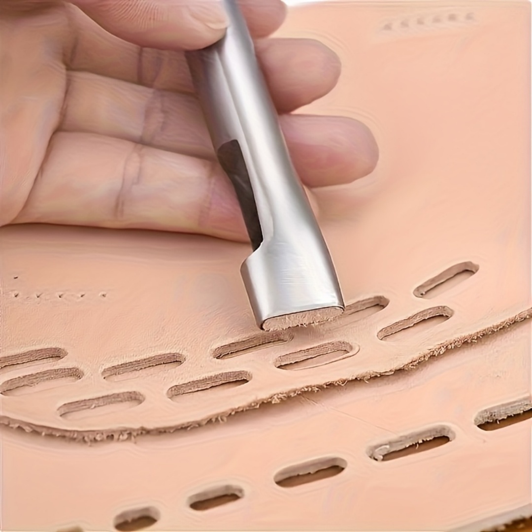 5pcs Leather Oblong Belt Hole  - đánh giá và giá Leatherwork Hole Punch