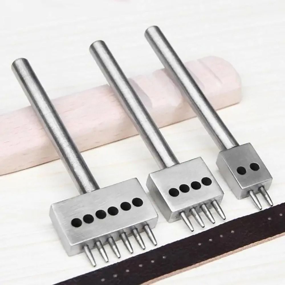 1Pcs 2/4/6Teeth Leather Punchi - đánh giá và giá Leatherwork Hole Punch