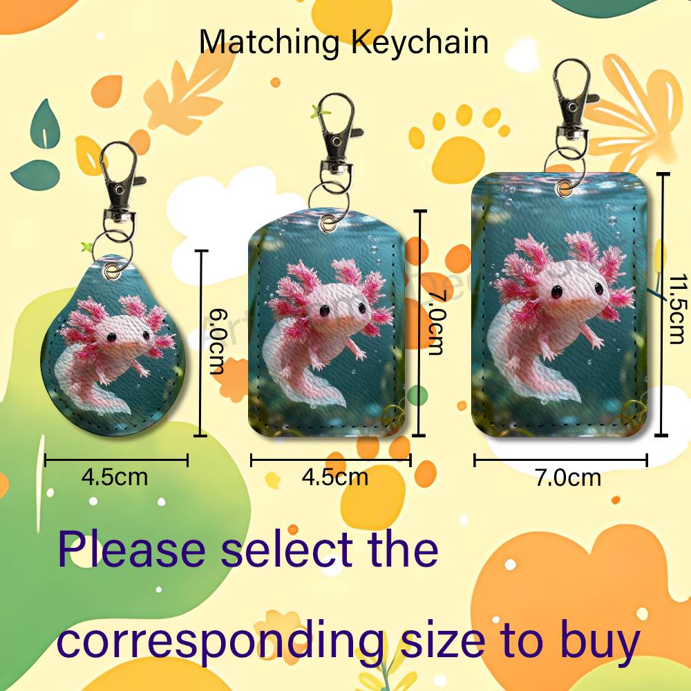 Cute pink A-Axolotl Cartoon Ho - đánh giá và giá For Leather Work