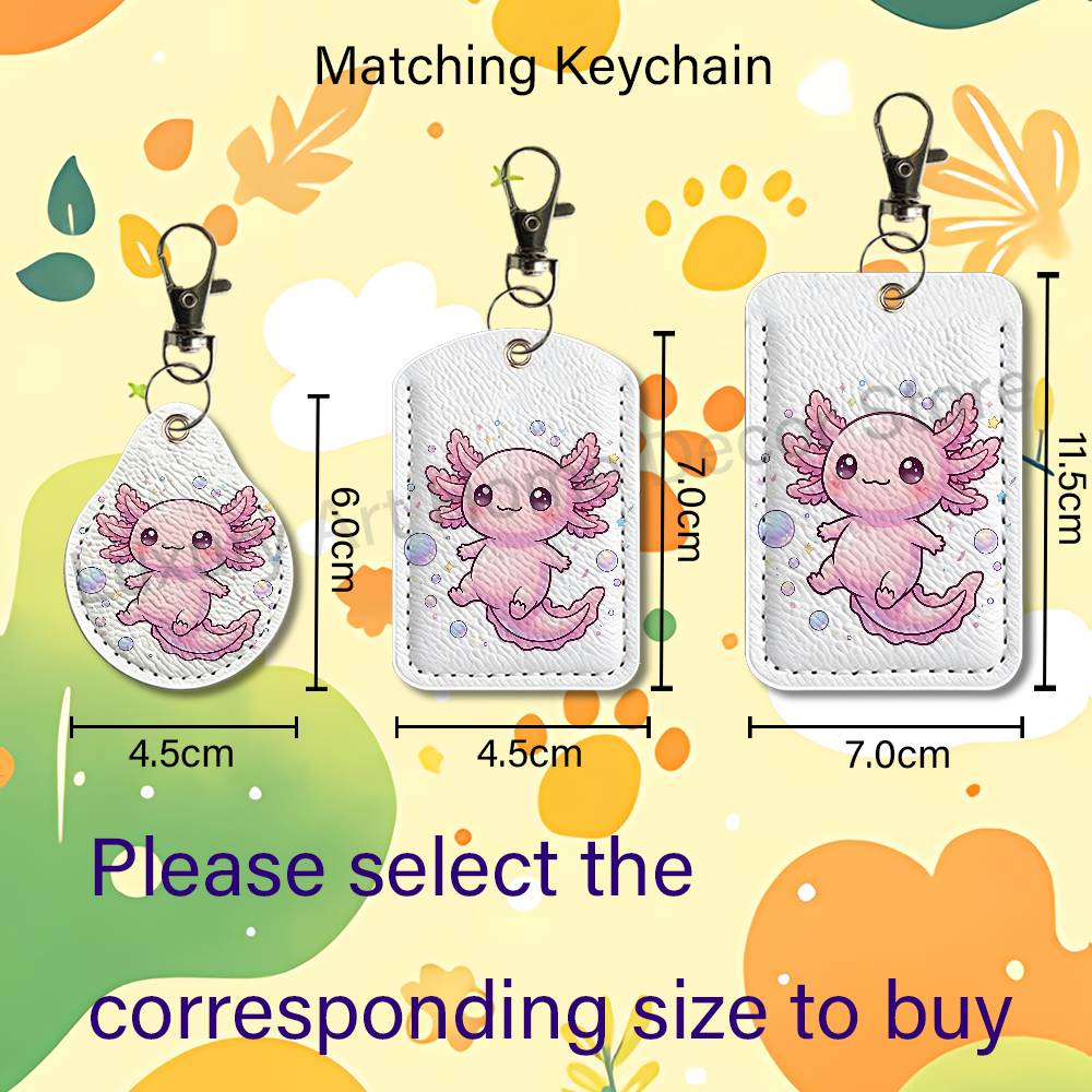 Cute pink A-Axolotl Cartoon Ho - đánh giá và giá For Leather Work
