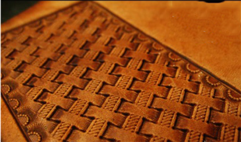 Woven pattern Hand-work unique - đánh giá và giá Unique Leather Work