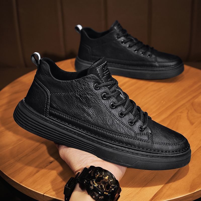 Casual leather shoes 2025 Spri - đánh giá và giá Leveling Leatherworking
