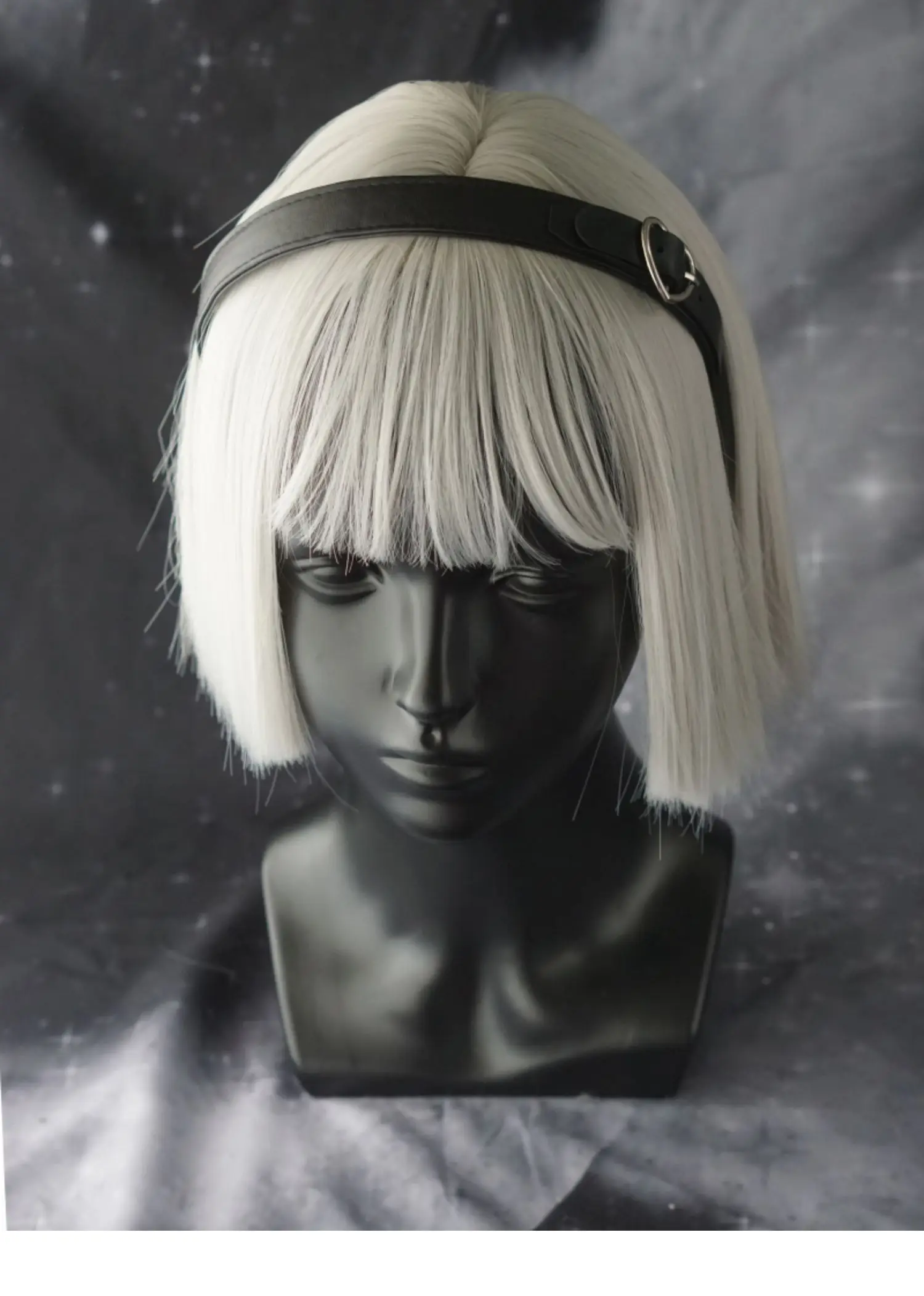 Gothic Leather bucket Headband - đánh giá và giá Leatherwork Pony