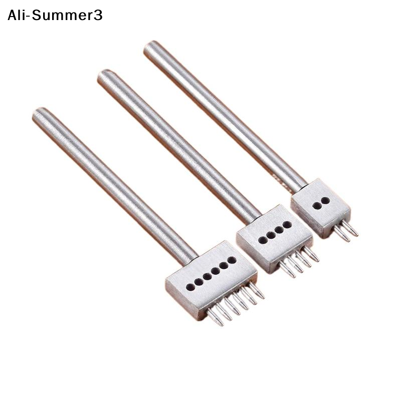 【J3a】3Pcs Manual Leather Hole  - đánh giá và giá Leatherwork Hole Punch