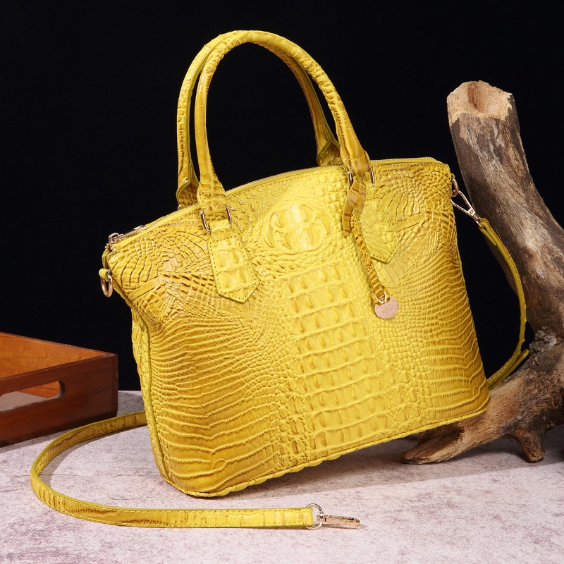 2025 Women's Crocodile Embosse - đánh giá và giá Leatherwork Pony
